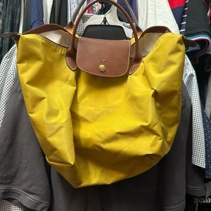 Chartreuse Longchamp bag